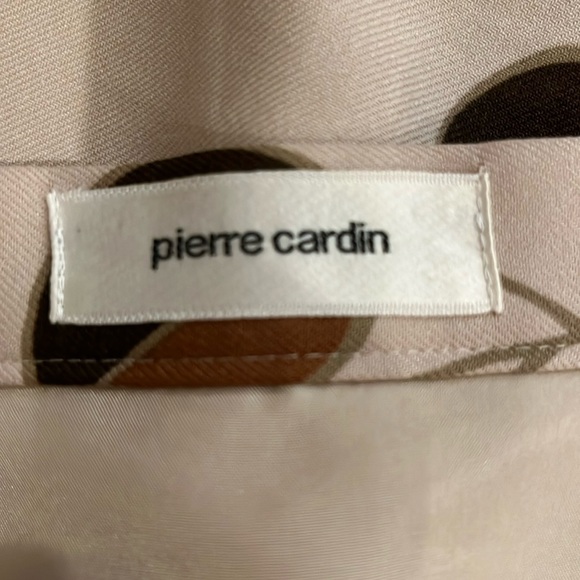 Pierre Cardin Vintage Maxi Skirt Fall Leaf Print Made in Japan Medium Large - Picture 4 of 15